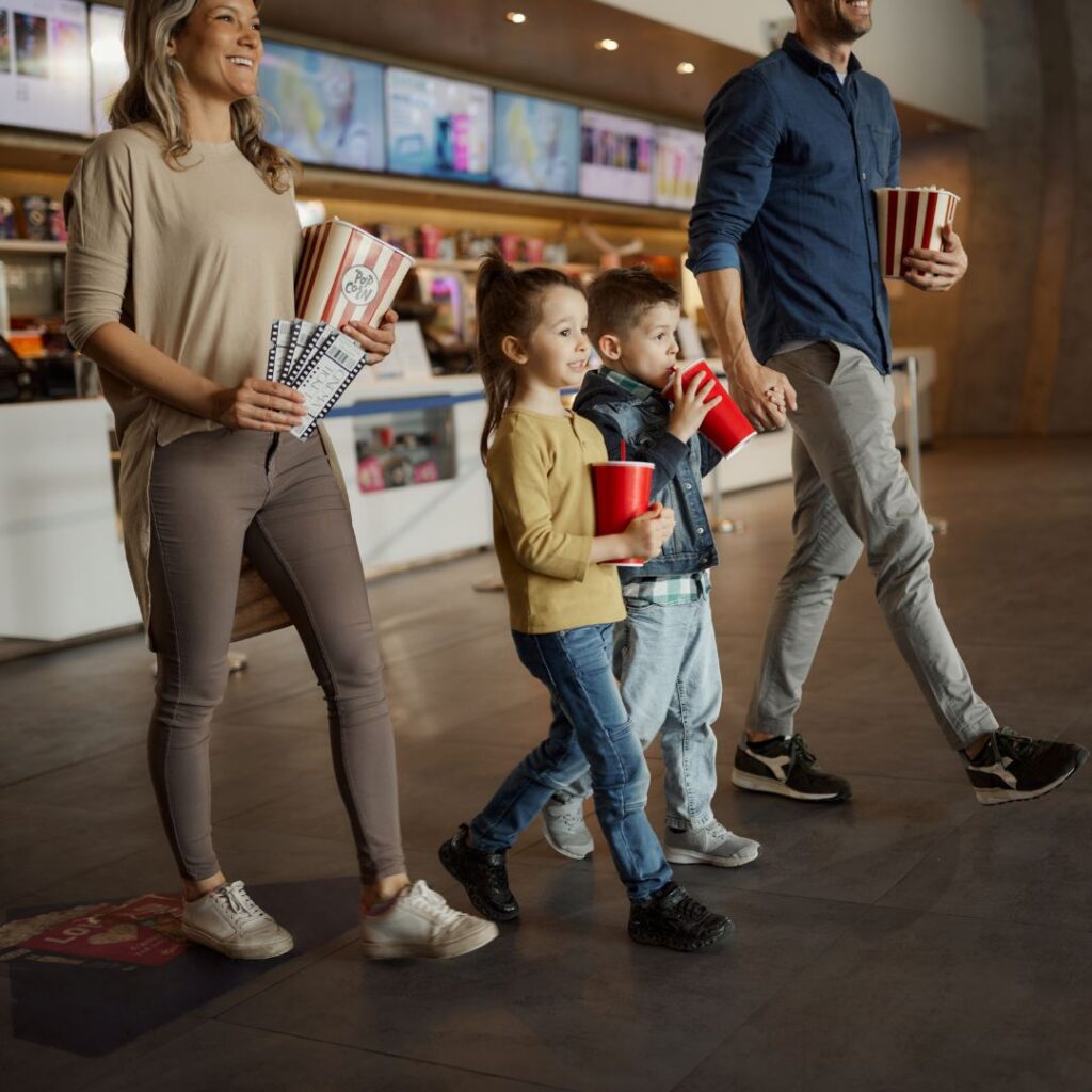 Family eating concessions