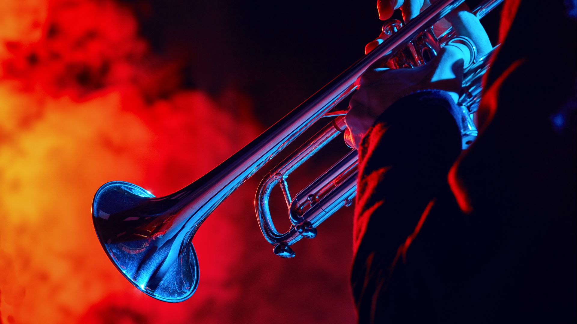 close up of a trumpet
